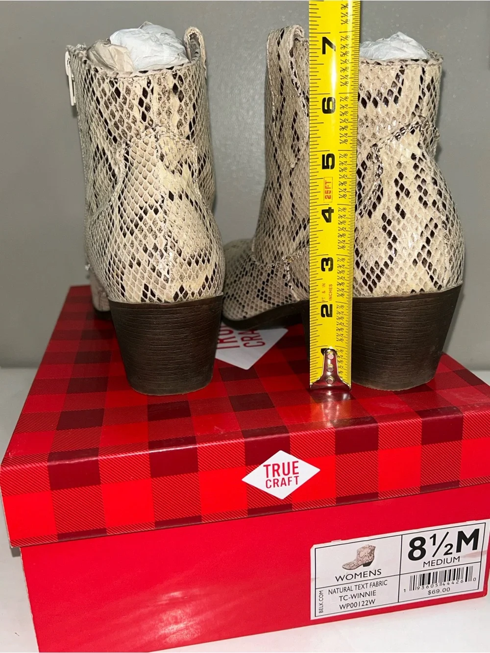 True Craft faux snakeskin